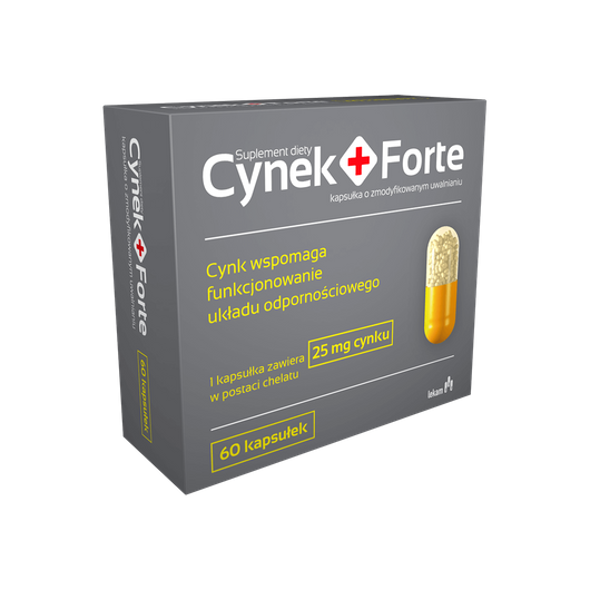 Cynek + Forte, 25 mg, 60 kapsułek o przedłużonym uwalnianiu