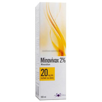 Minovivax 2% roztwór na skórę 20mg/ml,100 ml