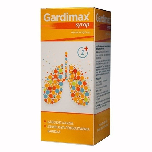 GARDIMAX syrop, 100 ml DATA WAŻNOŚCI 30/04/2025