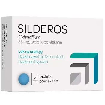 Silderos 25 mg, 8 tabletek