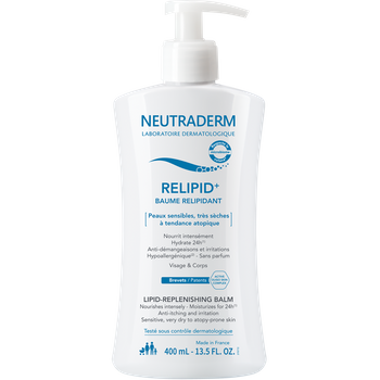 Neutraderm Relipid+ Balsam Odbudowujący Warstwę Lipidową, 400ml