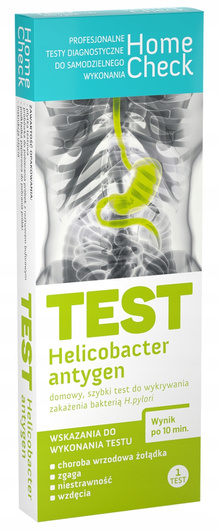 HOME CHECK Test Helicobacter Antygen, 1 sztuka