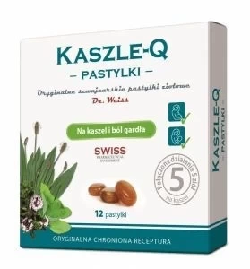 Kaszle-Q Pastylki do ssania Dr. Weiss, 12 sztuk