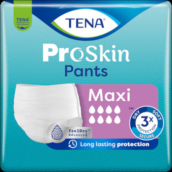 Tena  Pants ProSkin Maxi Majtki chłonne Rozmiar L, 10 sztuk