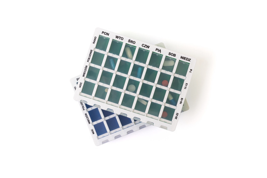 El-Comp Kasetka do dawkowania leków, tygodniowa, 1 sztuka