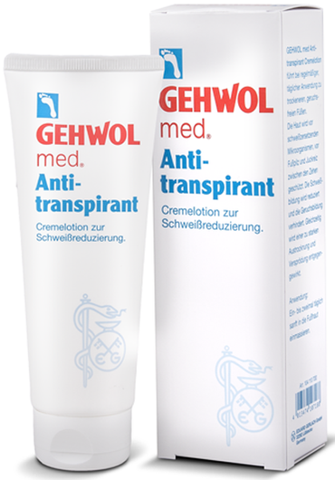 Gehwol med Anti-Transpirant Lotion antyperspiracyjny do stóp, 125 ml