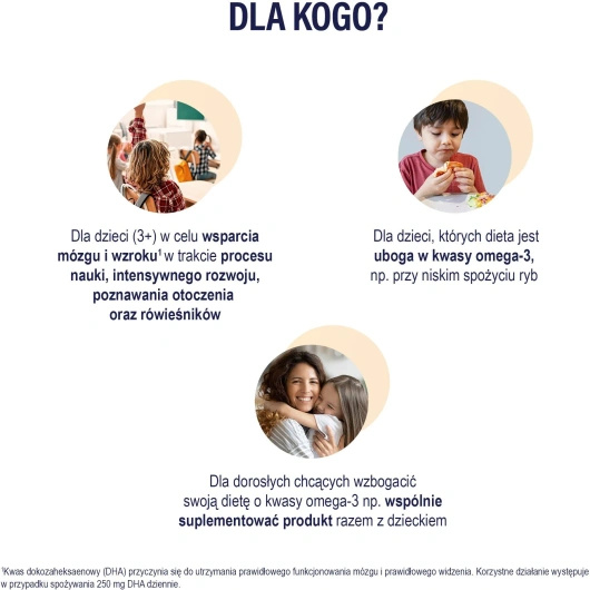 Naturell Omega 3 Uczeń, 27 żelek