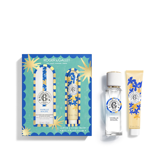 Roger & Gallet Vanille Soleil Zestaw Woda perfumowana + Krem do rąk