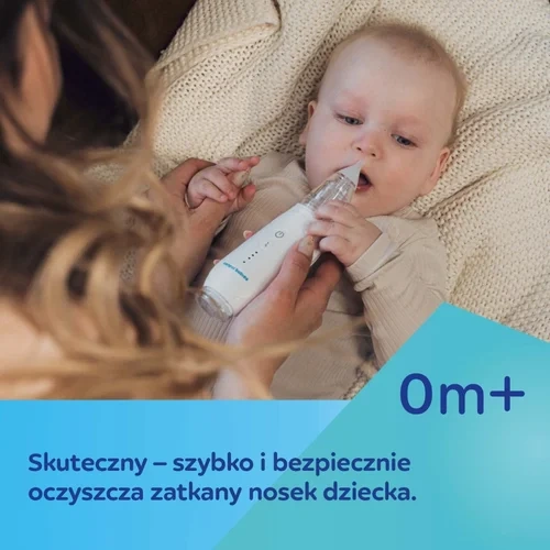 Canpol Babies EasyNatural Aspirator elektryczny do nosa dla dzieci