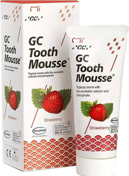 GC Tooth Mousse Płynne szkliwo bez fluoru Truskawka, 35ml