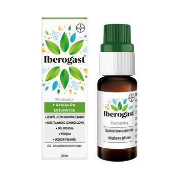 IBEROGAST płyn doustny, 20 ml