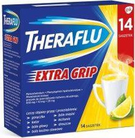 THERAFLU EXTRAGRIP proszek, 14 saszetek