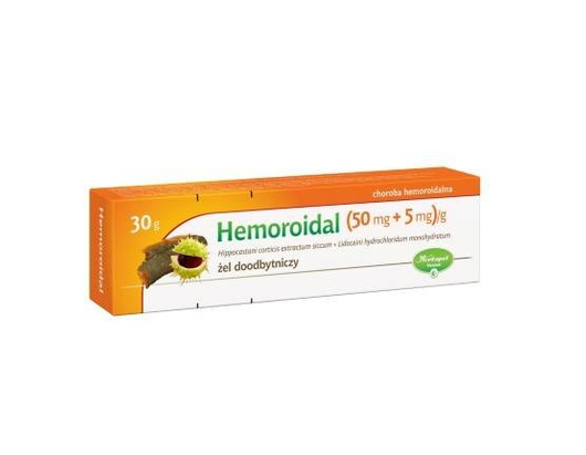 HEMOROIDAL (NEO-AESCULAN) żel doodbytniczy 30 g