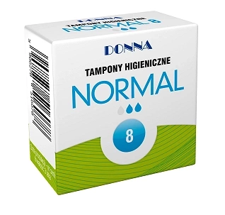 Tampony higieniczne DONNA NEW Normal, 8 sztuk