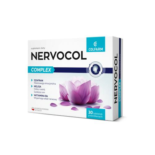 NERVOCOL COMPLEX x 30 tabletek powlekanych