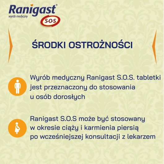 RANIGAST S-O-S x 24 tabletki do ssania