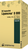 Lipancrea 8000, 50 kapsułek