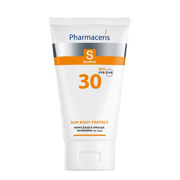 PHARMACERIS S SUN BODY PROTECT Nawilżająca emulsja ochronna do ciała SPF 30, 150ml