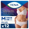 Tena Silhouette Plus White Rozmiar M (75-100cm) Majtki chłonne, 12 sztuk