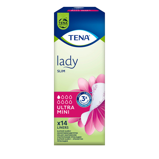 TENA Lady Slim Ultra Mini wkładki, 14 sztuk