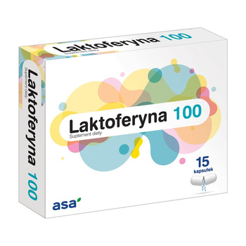 Laktoferyna 100, 15 kapsułek