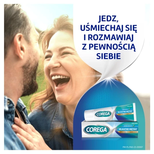 Corega Super Mocny delikatnie miętowy, 40 g