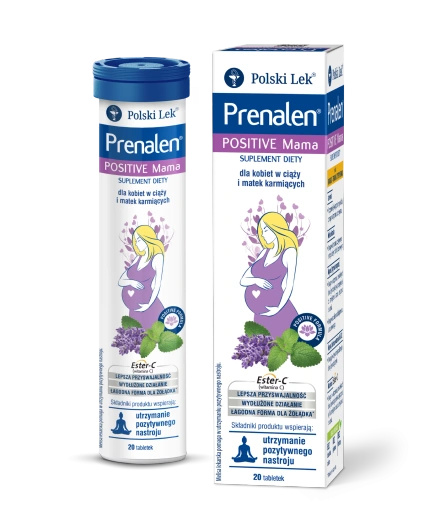 PRENALEN Positive Mama, 20 tabletek musujących
