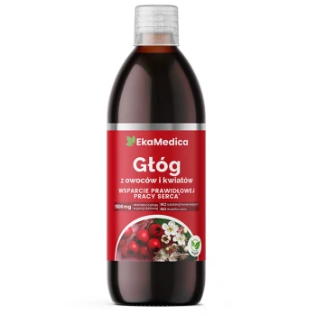 EkaMedica Głóg z owoców i kwiatów, 500 ml