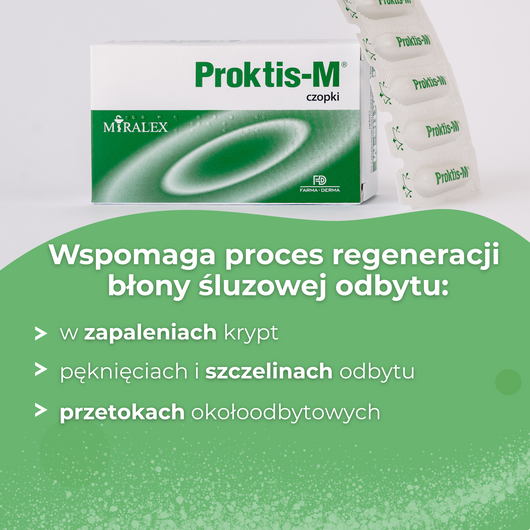 Proktis-M, 10 czopków