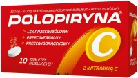 POLOPIRYNA C x 10 tabletek musujących