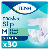 Tena Slip ProSkin Super Rozmiar M (73-122cm) Pieluchomajtki, 30 sztuk