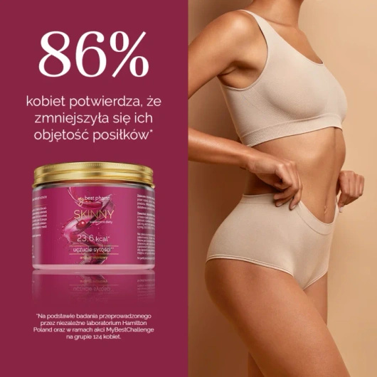 MyBestSkinny Proszek wspomagający odchudzanie, 222 g