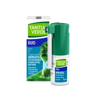 Tantum Verde Duo Spray na ból gardła, 15 ml