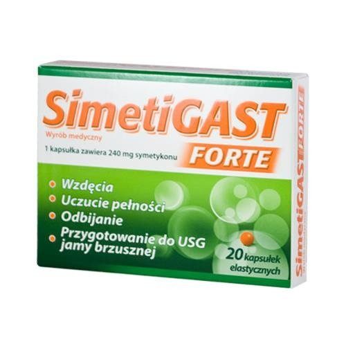 Simetigast Forte 240 mg x 20 kapsułki