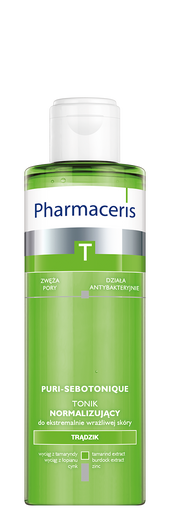 PHARMACERIS T PURI-SEBOTONIQUE Tonik normalizujący do twarzy, 200 ml