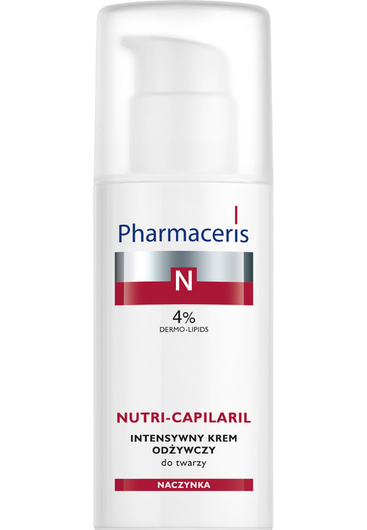 Pharmaceris N Nutri-Capilaril Intensywny krem odżywczy do twarzy, 50 ml