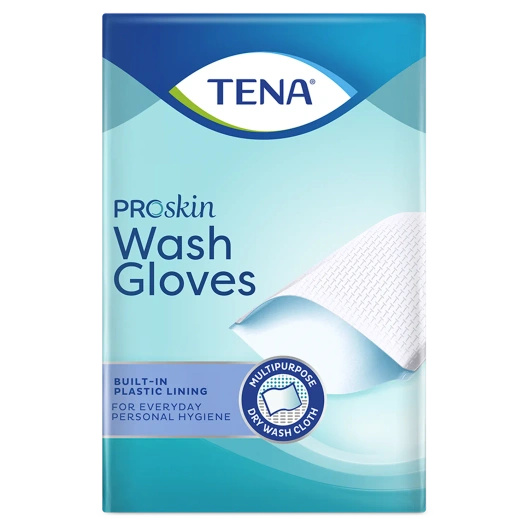 Tena ProSkin Wash Gloves Rękawice do mycia ciała, 175 sztuk