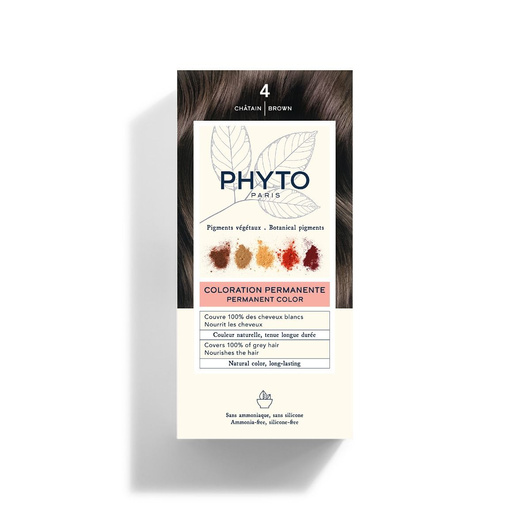 PHYTO COLOR 4 Farba do włosów/ Kasztan