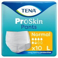 Tena Pants ProSkin Normal Rozmiar L (100-135cm) Majtki chłonne, 10 sztuk