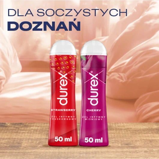 Durex Play Strawberry Żel intymny, 50 ml