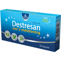 DESTRESAN Noc z melatoniną x 30 kapsułek
