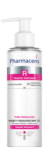 Pharmaceris R Puri-Rosalgin Kojący fizjologiczny żel myjący, 190ml