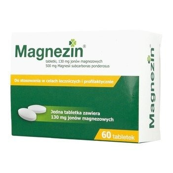 MAGNEZIN 500mg, 60 tabletek