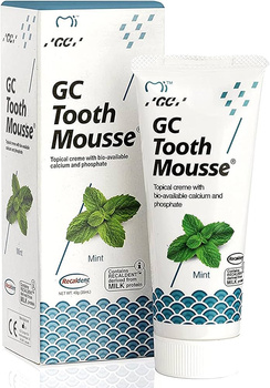 GC Tooth Mousse Płynne szkliwo bez fluoru Mięta, 35ml