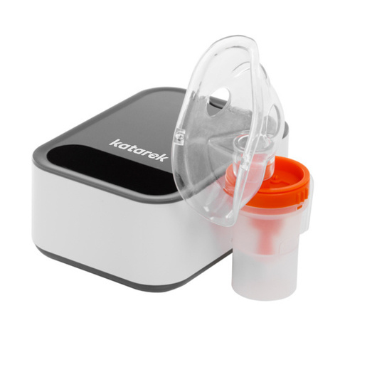 Katarek Inhalo Nebulizator kompresorowy + Sól hipertoniczna + Sól fizjologiczna