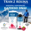 Tran z Rekina o smaku malinowym NOWA FORMUŁA, 250 ml