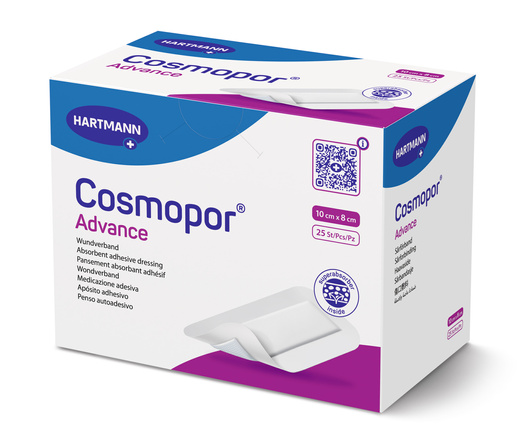 Cosmopor Advance Opatrunek jałowy 10x8cm, 25 sztuk