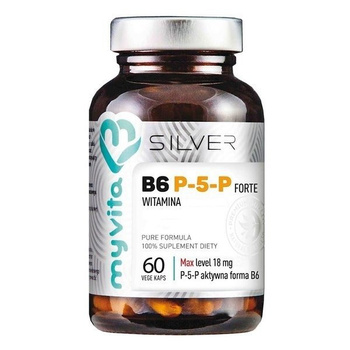MYVITA SILVER WITAMINA B6 P-5-P FORTE x 60 kapsułek