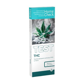 Test THC do wykrywania MARIHUANY w moczu, 1 sztuka