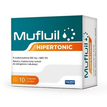 Mufluil Hipertonic roztwór do nebulizacji 10 x 5ml